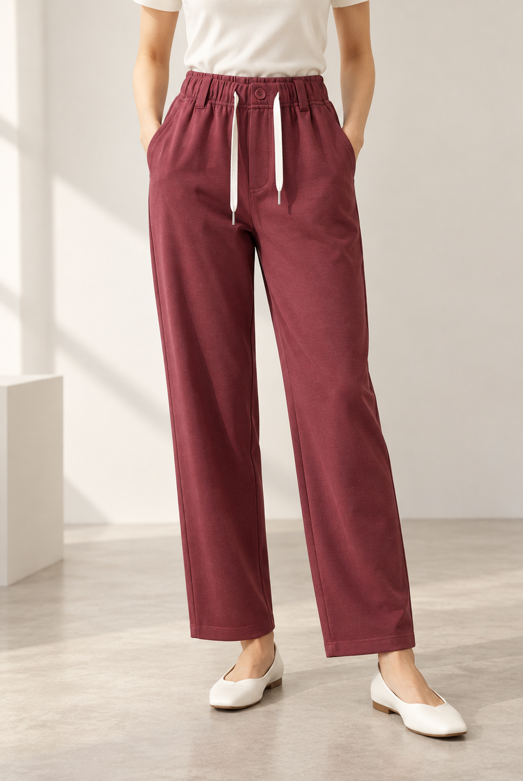 SUEDE TROUSER