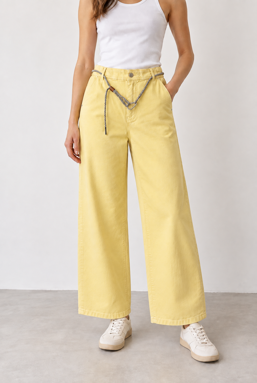 WIDE LEGG JEANS clrd