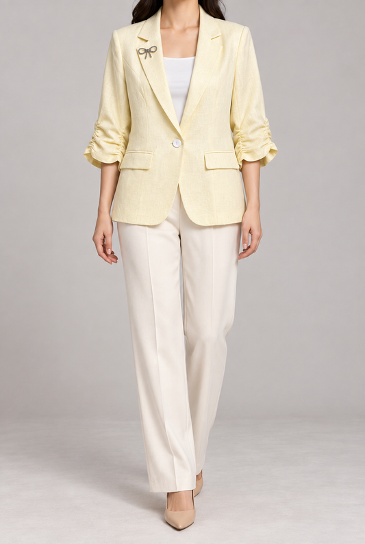 SHORT SMART BLAZER LIN