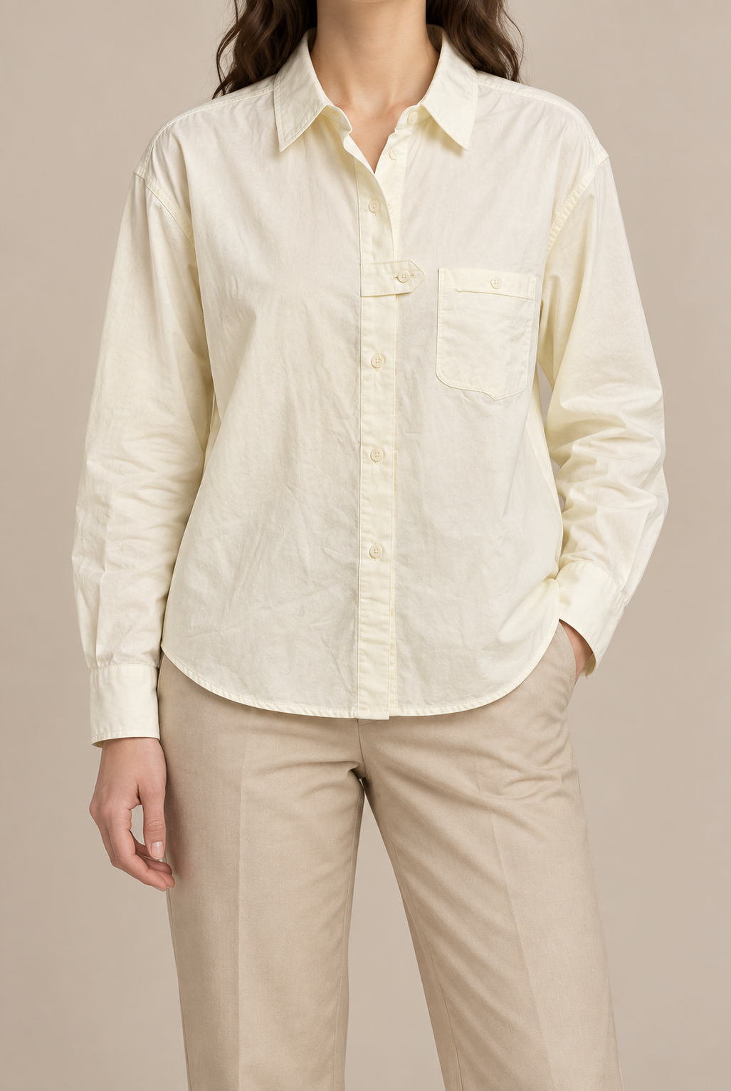 BUTTO DOWN SHIRT cotton