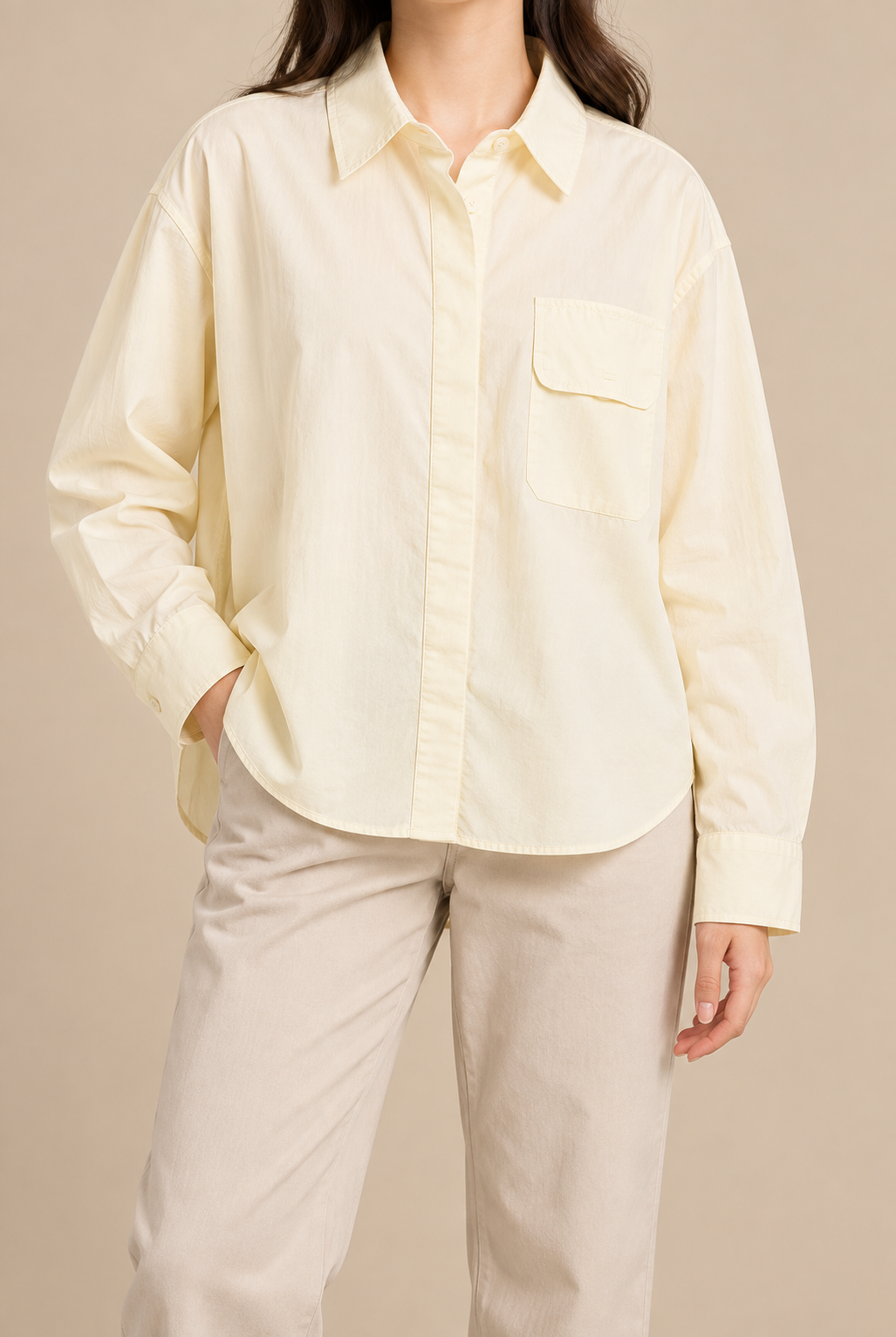 BUTTOB DOWN SHIRT cotton