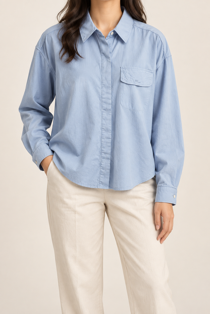 BUTTOB DOWN SHIRT cotton