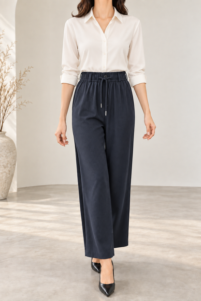 SUEDE TROUSER