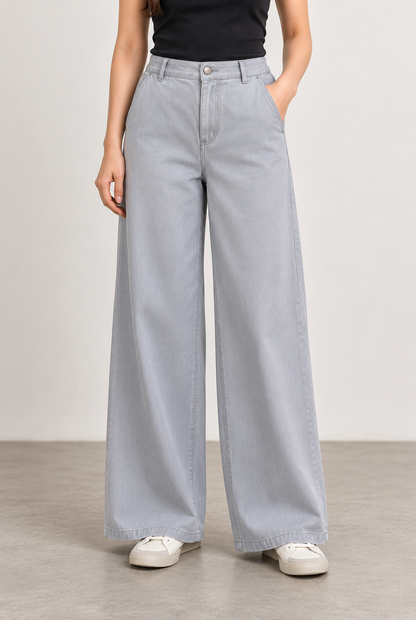 WIDE LEGG JEANS clrd