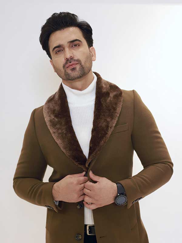 FURR LONG CHESTER WOOL COAT