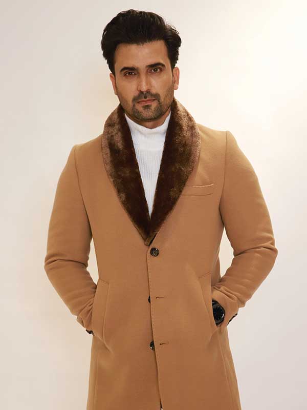 FURR LONG CHESTER WOOL COAT