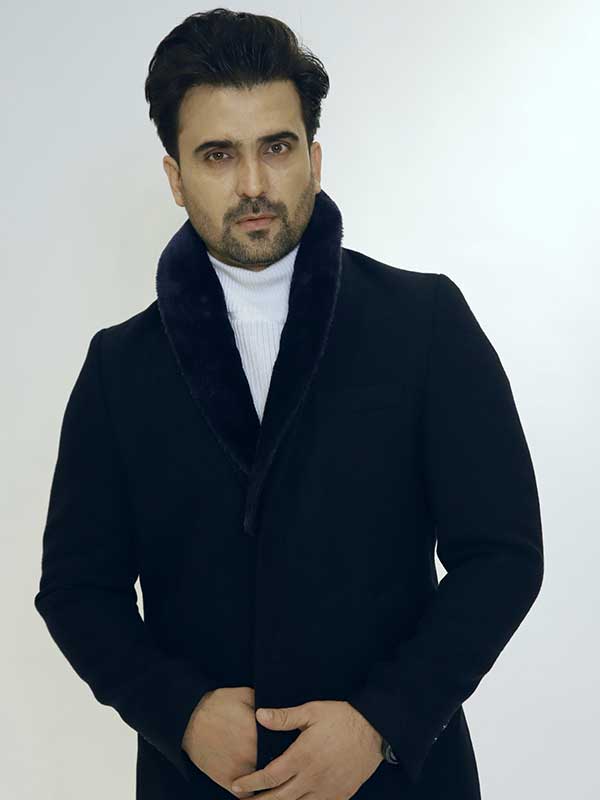 FURR LONG CHESTER WOOL COAT