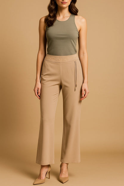 PANT stretch emb blt