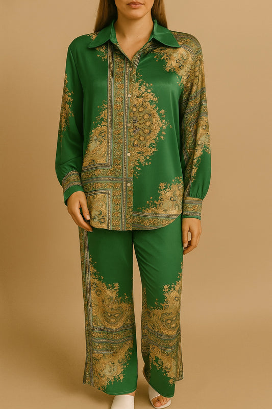 CO-ORD SUIT PRINTED