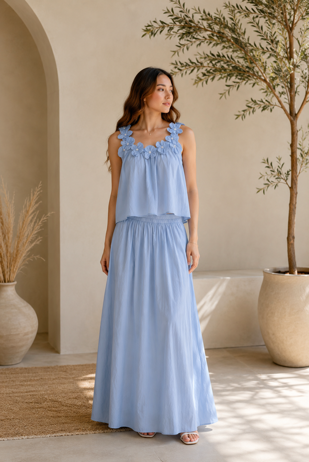 Flower Neck Co ord