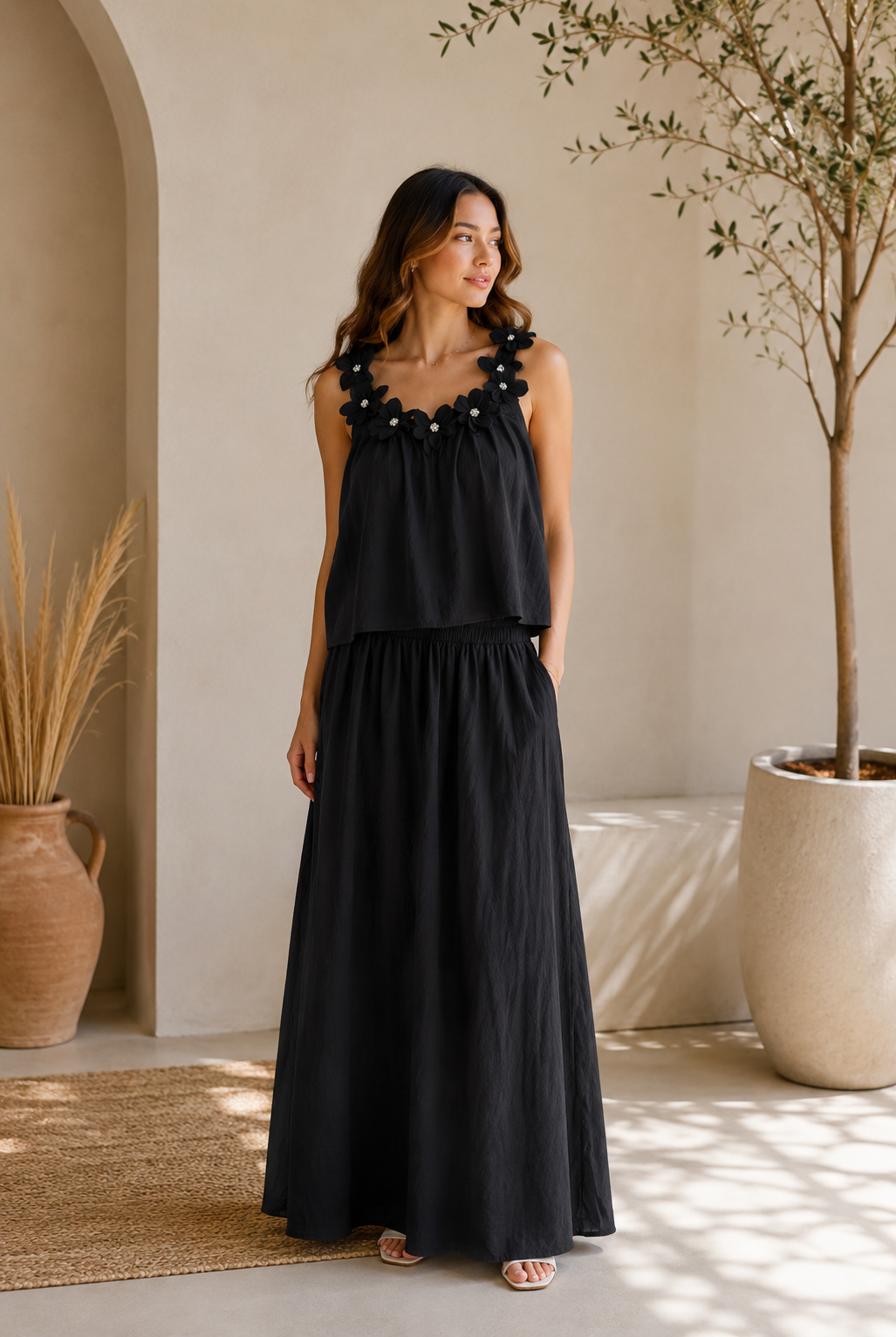 Flower Neck Co ord