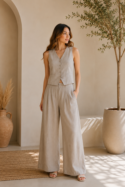 Waistcoat Co  ord set