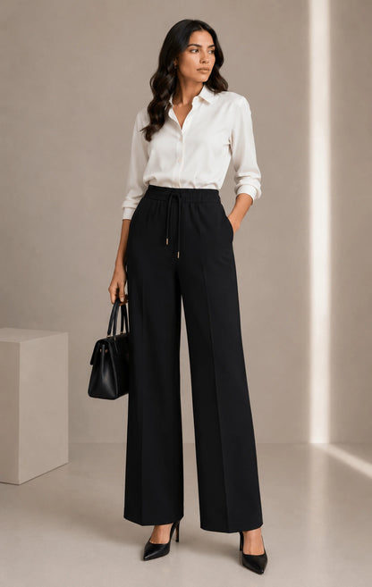 WOMEN SILK TROUSER