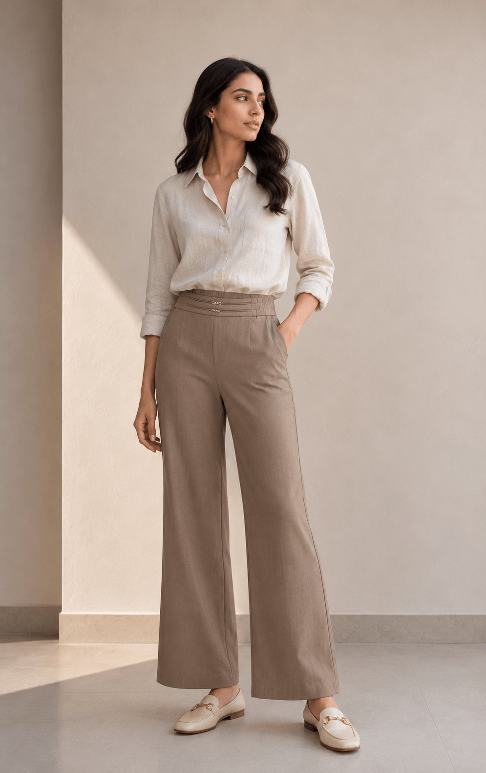 LADIES BOOT CUT PANT