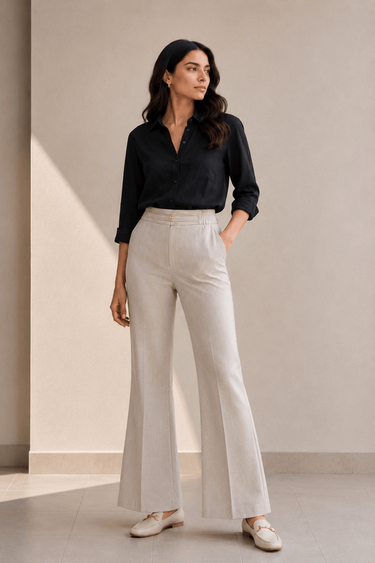 LADIES BOOT CUT PANT