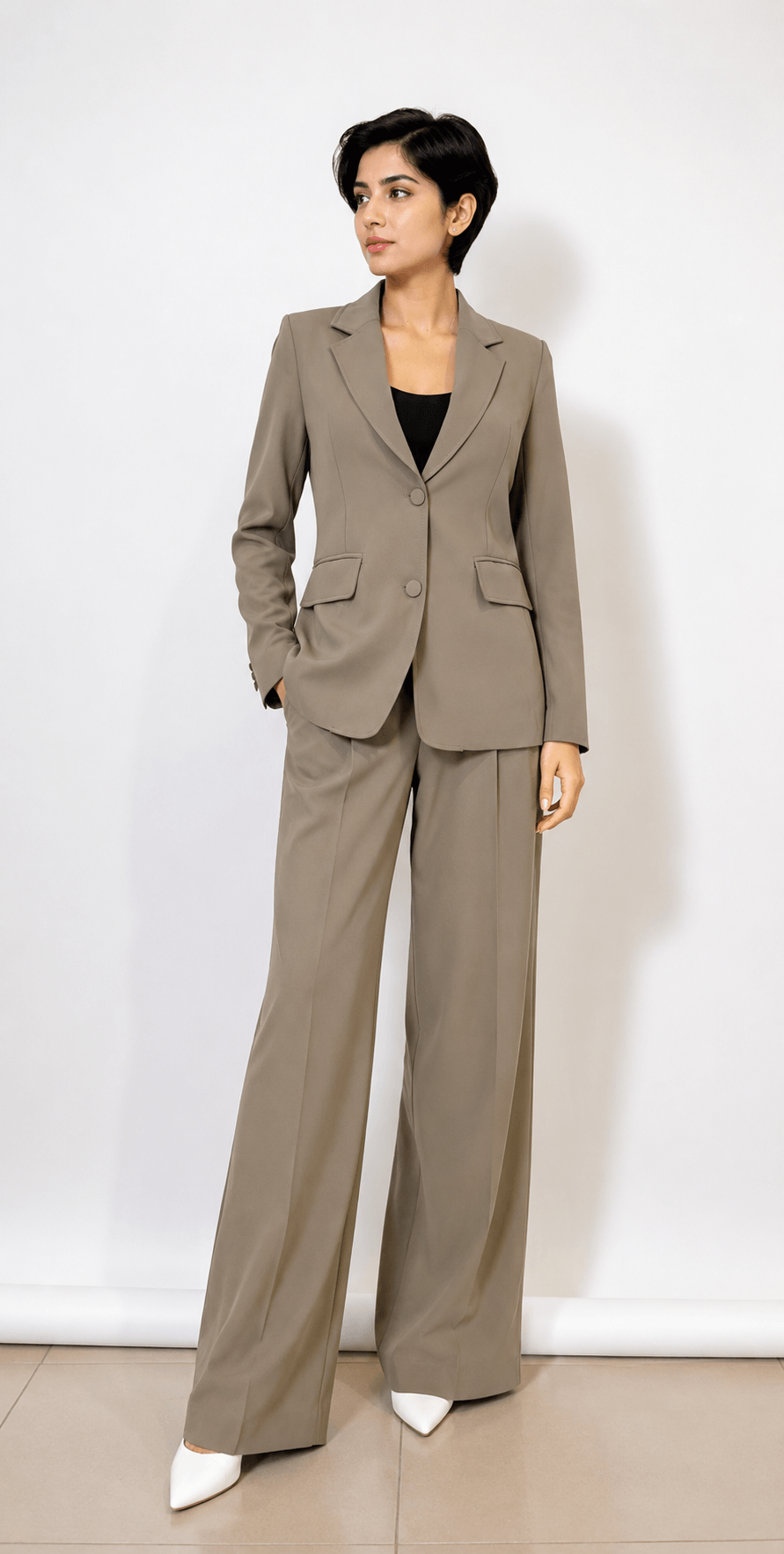 WOMEN PREMIUM SUITING 2 BUTTON