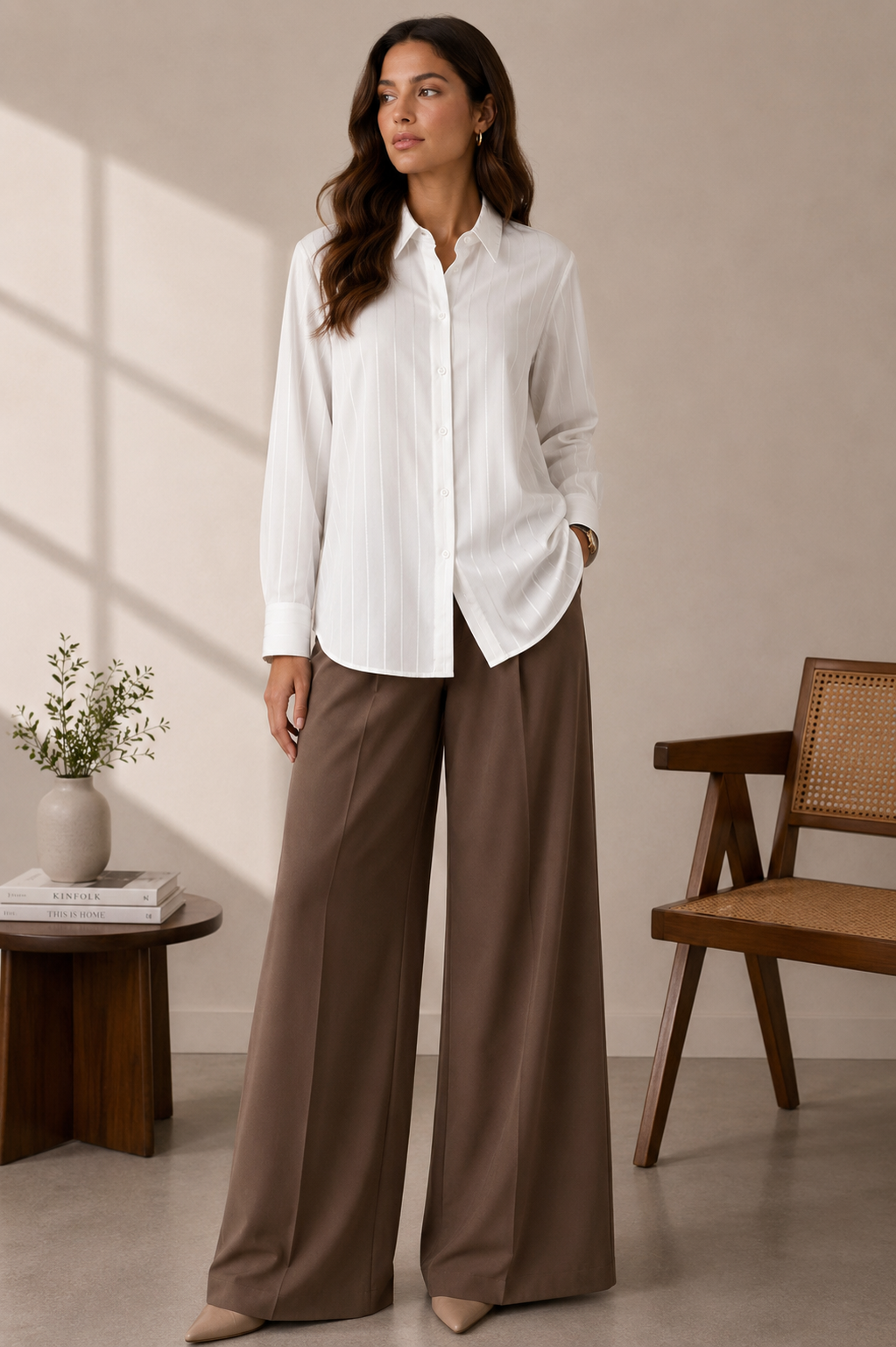 Button down shirt silk