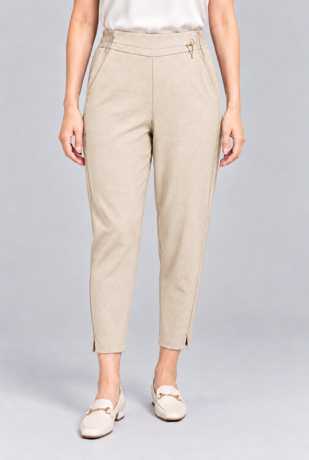 HIGH WAIST SLIM TROUSER