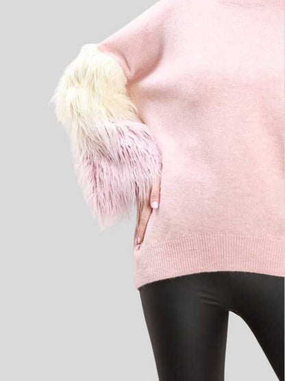 LIGHT WEIGHT SWEATSHIRT furr slv