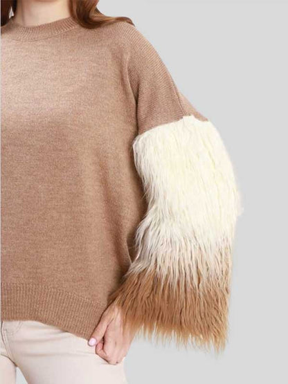 LIGHT WEIGHT SWEATSHIRT furr slv