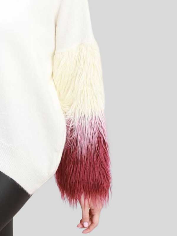 LIGHT WEIGHT SWEATSHIRT furr slv