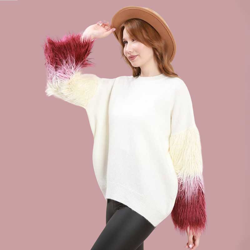 LIGHT WEIGHT SWEATSHIRT furr slv