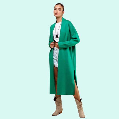 LONG CARDIGAN slit style