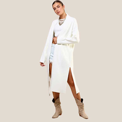 LONG CARDIGAN slit style