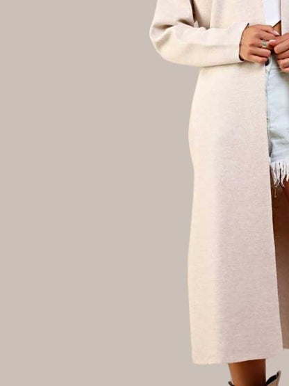LONG CARDIGAN slit style