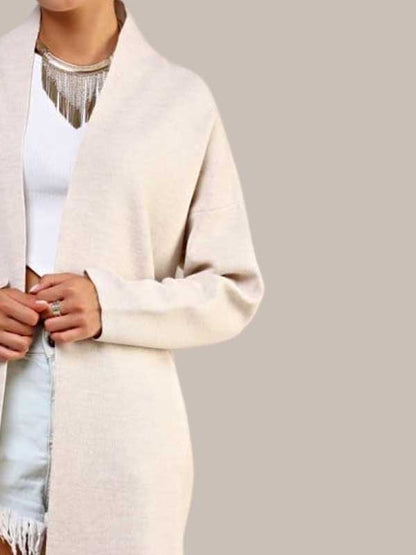 LONG CARDIGAN slit style