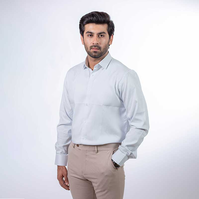 TEXTURED FORMAL DRESS SHIRTS