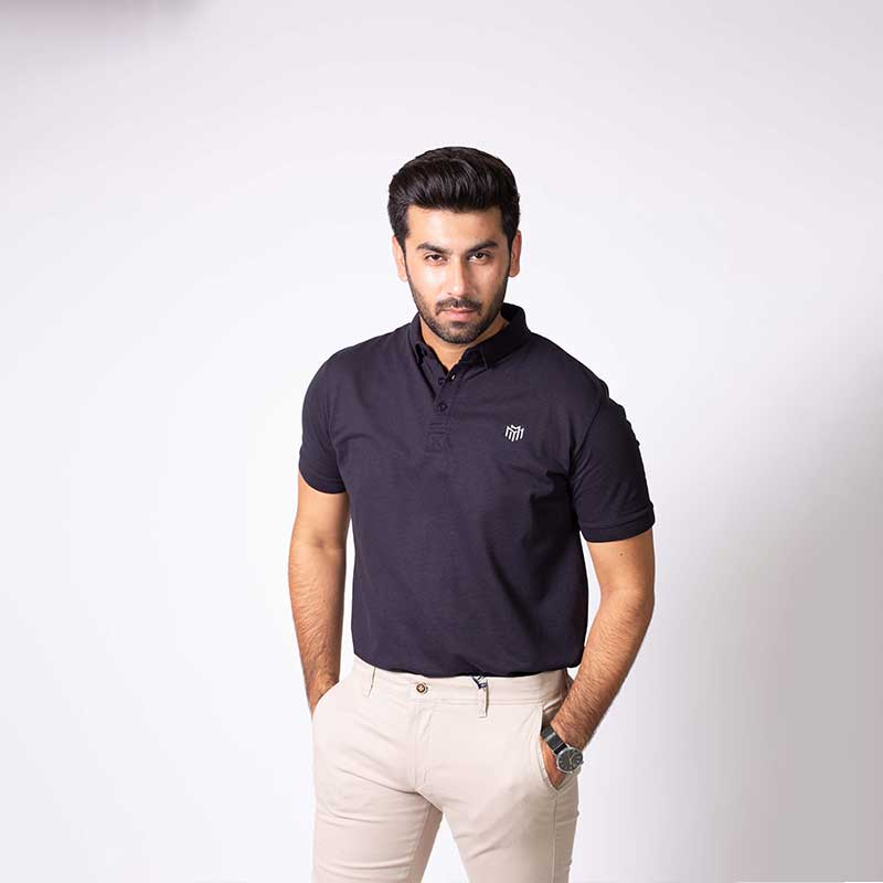 POLO SHIRTS textured