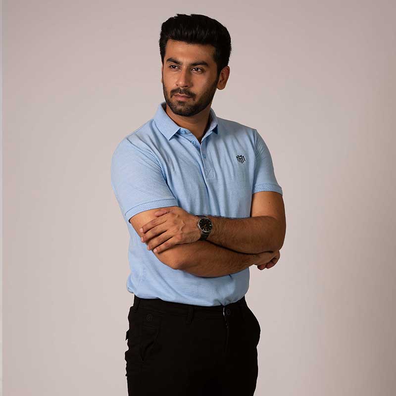 POLO SHIRTS textured