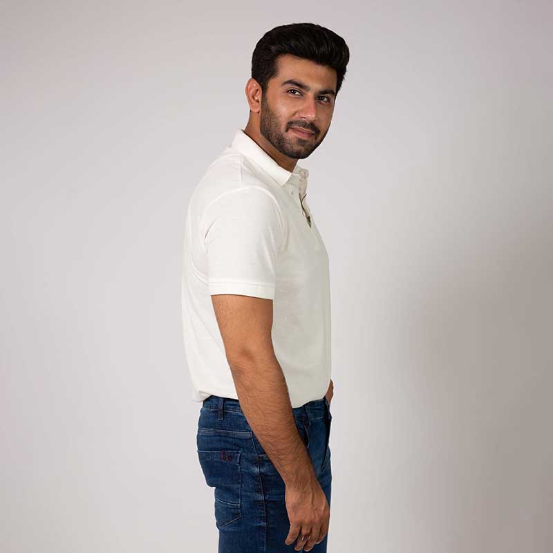 POLO SHIRTS textured