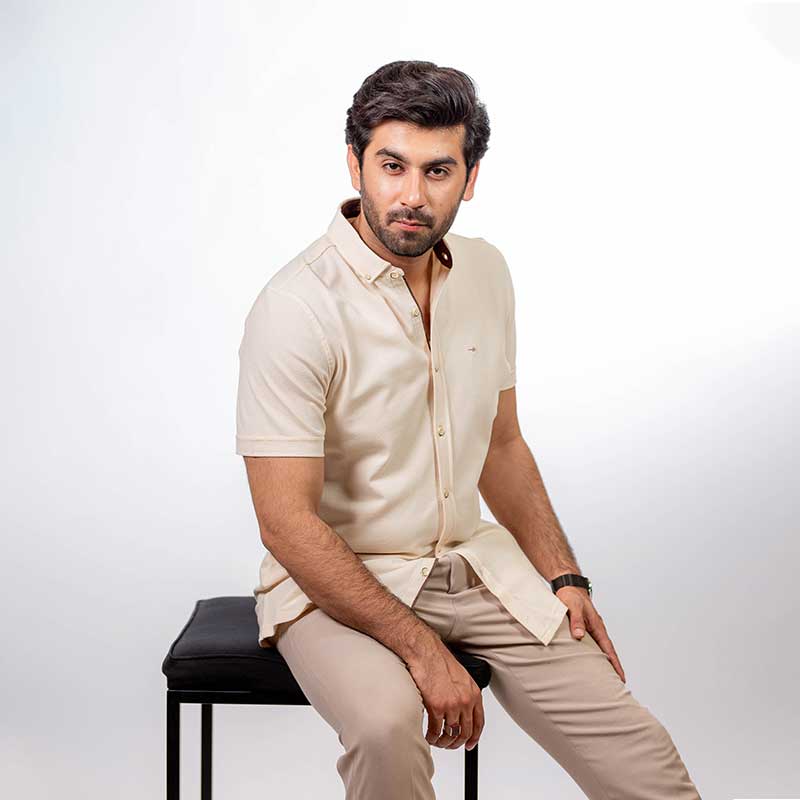 Performance Short Sleeve Button Down Polo