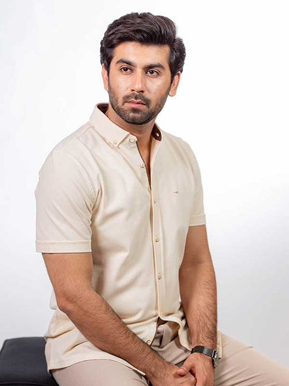Performance Short Sleeve Button Down Polo