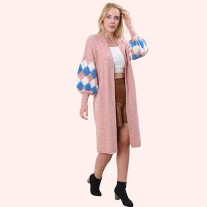 BAGGY SLV LONG CARDIGAN