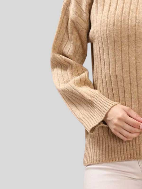 MOCK NECK OFF SH SWEATSHIRT