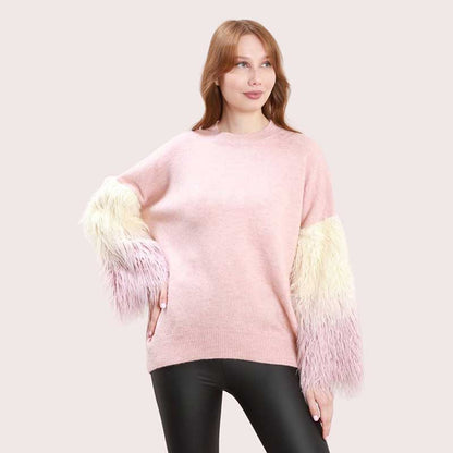 LIGHT WEIGHT SWEATSHIRT furr slv
