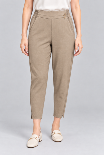 HIGH WAIST SLIM TROUSER