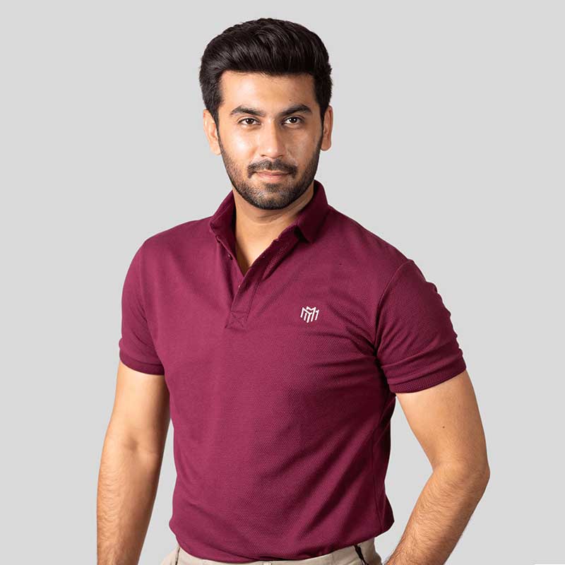 POLO SHIRTS Textured