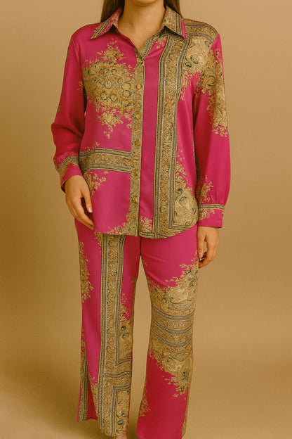 CO-ORD SUIT PRINTED