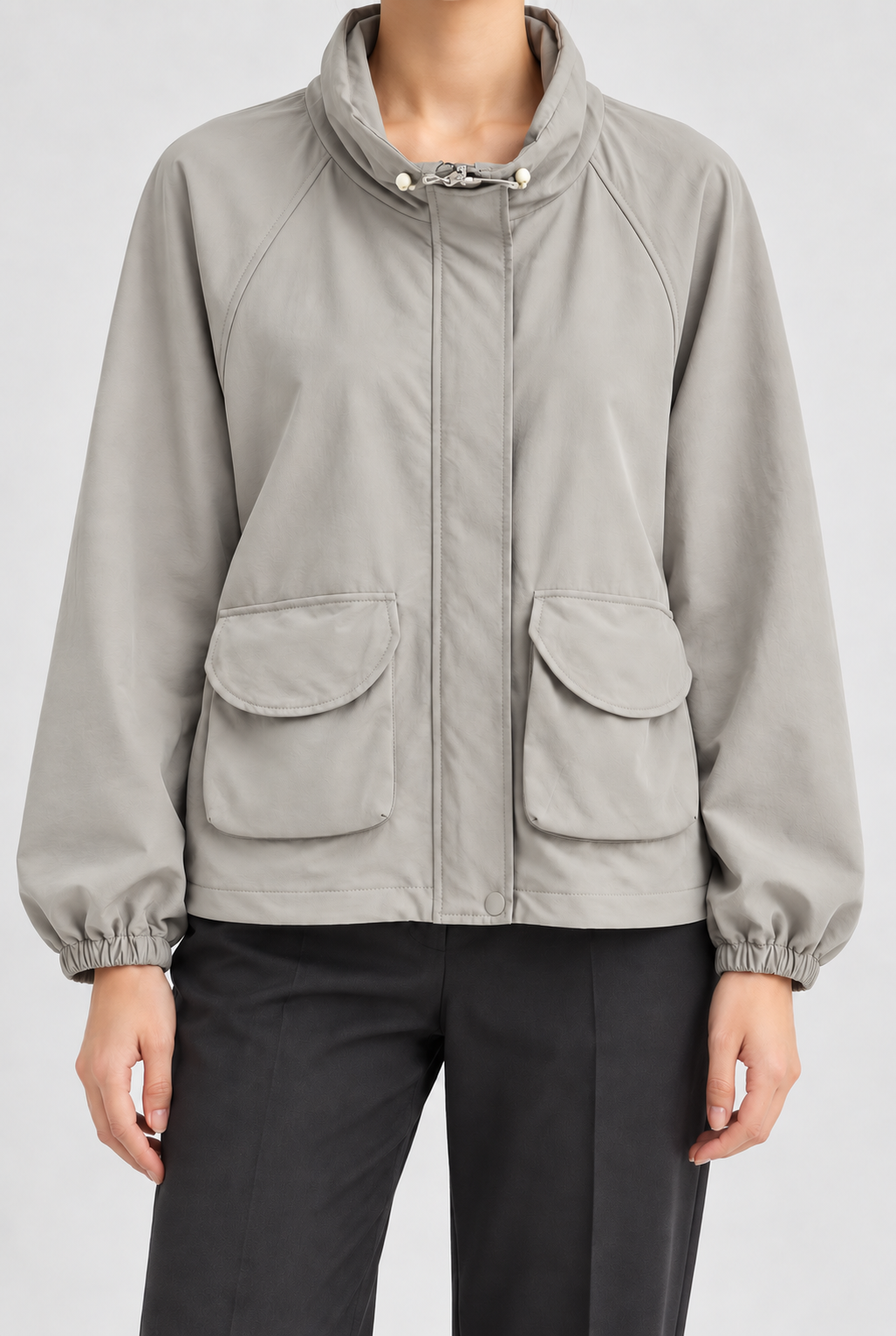 LIGHT WEIGHT JKT hooded