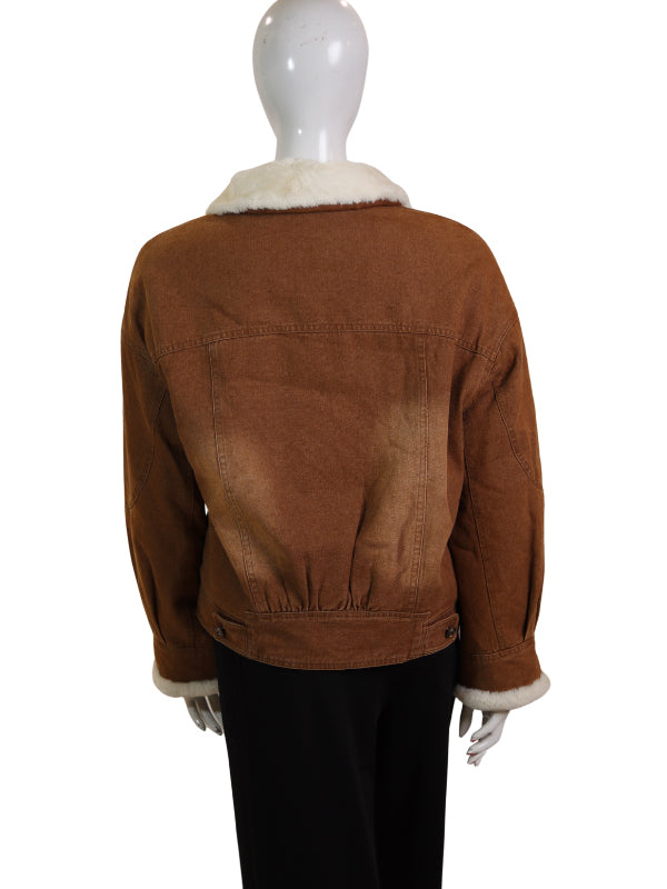 DENIM JKT (furr col)