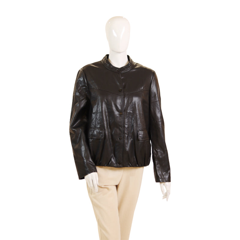 BAN LEATHER JKT(FP)