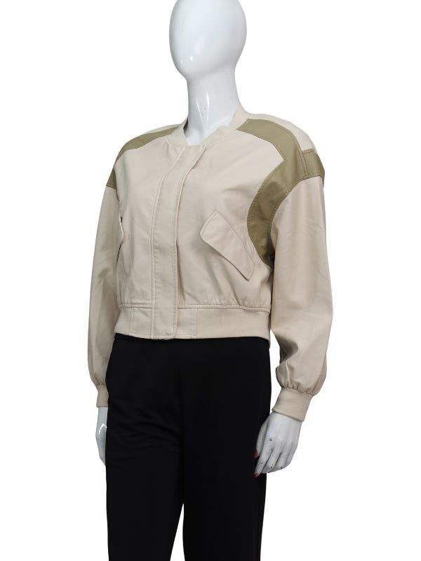 BAN LEATHER JKT(2 col)