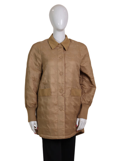 LIGHT PUFFY LONG JKT(SC)