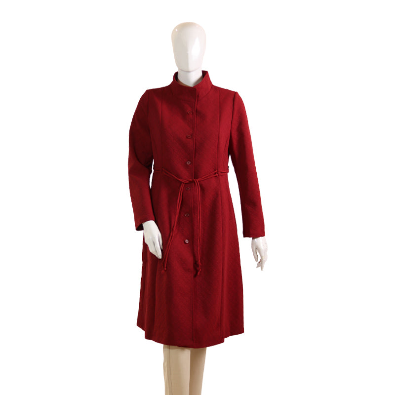 LIGHT LONG COAT(self flora dgn)