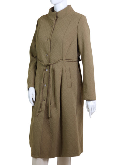 LIGHT LONG COAT(self flora dgn)
