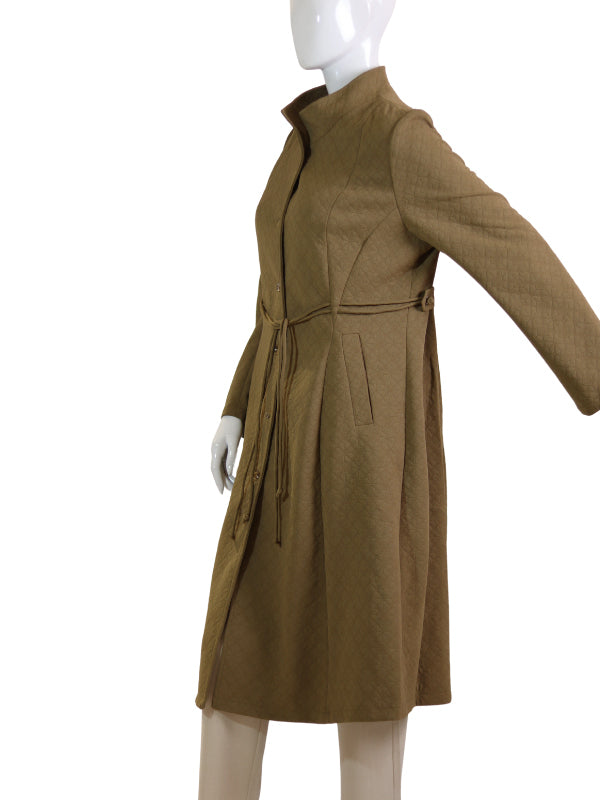 LIGHT LONG COAT(self flora dgn)